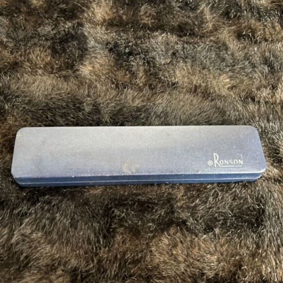Vintage Ronson Penciliter rhodium plated pen